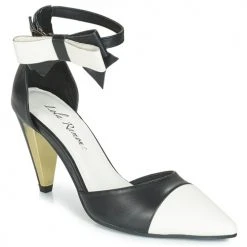 Chaussures Femme Sandales et Nu-pieds Lola Ramona RAMONA Noir / Blanc