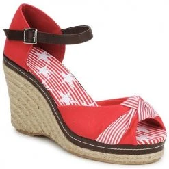 Chaussures Femme Sandales et Nu-pieds StylistClick PATTY Rouge
