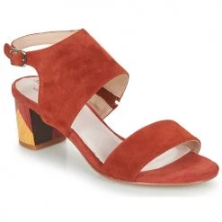 Chaussures Femme Sandales et Nu-pieds Metamorf'Ose EMBARQUA Rouge