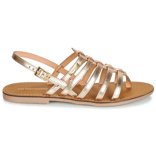 Chaussures Femme Sandales et Nu-pieds Les Tropéziennes par M Belarbi HERILO Doré – Image 2