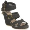 Chaussures Femme Sandales et Nu-pieds Feud WASP Noir