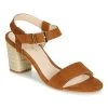 Chaussures Femme Sandales et Nu-pieds Betty London JIKOTIFE Camel