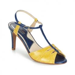 Chaussures Femme Sandales et Nu-pieds Ippon Vintage DROP BACK Marine / Jaune