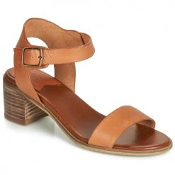 Chaussures Femme Sandales et Nu-pieds Kickers VOLOU Camel