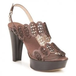 Chaussures Femme Sandales et Nu-pieds Fabi PANAMA Marron