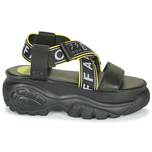 Chaussures Femme Sandales et Nu-pieds Buffalo 1501024 Noir – Image 2