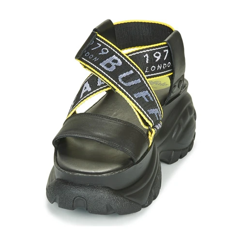 Chaussures Femme Sandales et Nu-pieds Buffalo 1501024 Noir – Image 3