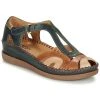 Chaussures Femme Sandales et Nu-pieds Pikolinos CADAQUES W8K Bleu / Camel