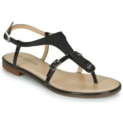 Chaussures Femme Sandales et Nu-pieds JB Martin 2GAELIA Noir