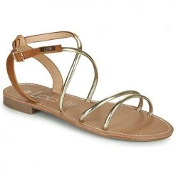 Chaussures Femme Sandales et Nu-pieds Les Petites Bombes EDEN Doré