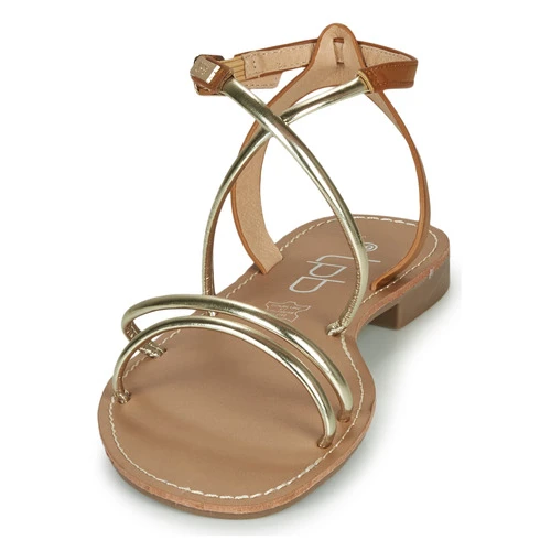 Chaussures Femme Sandales et Nu-pieds Les Petites Bombes EDEN Doré – Image 3