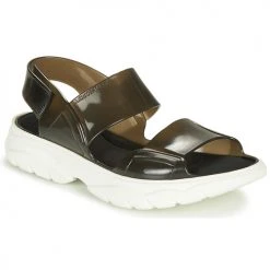 Chaussures Femme Sandales et Nu-pieds Lemon Jelly JUNO Noir / Blanc