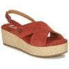 Chaussures Femme Sandales et Nu-pieds Elue par nous GESIEL Rouge