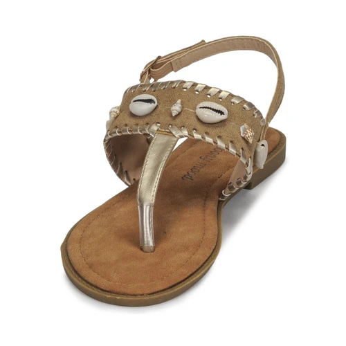 Chaussures Femme Sandales et Nu-pieds Moony Mood MARISE beige – Image 3