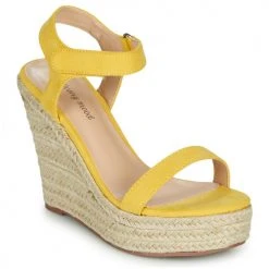 Chaussures Femme Sandales et Nu-pieds Moony Mood MARTA jaune