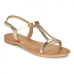 Chaussures Femme Sandales et Nu-pieds Les Tropéziennes par M Belarbi HAMAT Or / Serpent