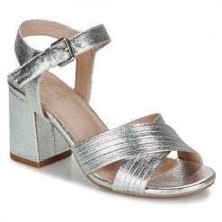 Chaussures Femme Sandales et Nu-pieds André JACYNTH Argenté