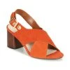 Chaussures Femme Sandales et Nu-pieds André JANNINE Orange