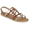 Chaussures Femme Sandales et Nu-pieds André MANDIE Camel