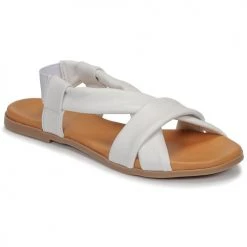 Chaussures Femme Sandales et Nu-pieds André BABACO Blanc