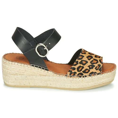 Chaussures Femme Sandales et Nu-pieds Betty London MARILUS Léopard – Image 2