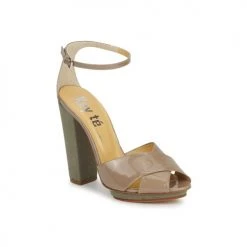 Chaussures Femme Sandales et Nu-pieds Keyté KRISTAL-26722-TAUPE-FLY-3 TAUPE