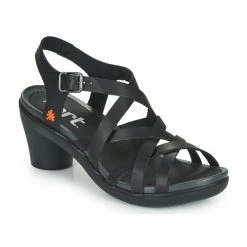Chaussures Femme Sandales et Nu-pieds Art ALFAMA Noir