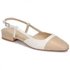 Chaussures Femme Sandales et Nu-pieds Jonak DHAPOU Beige / Blanc