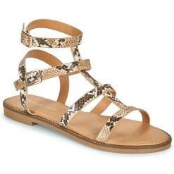 Chaussures Femme Sandales et Nu-pieds Moony Mood ONIRIK Marron