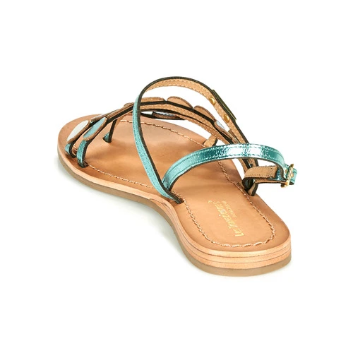 Chaussures Femme Sandales et Nu-pieds Les Tropéziennes par M Belarbi HOLO Argent / Bleu – Image 5