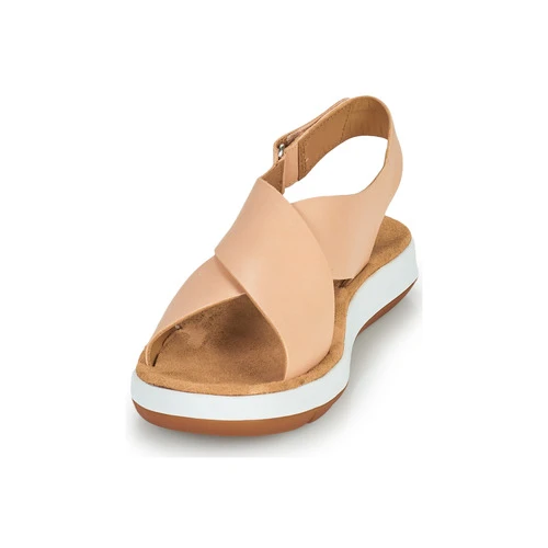 Chaussures Femme Sandales et Nu-pieds Clarks JEMSA CROSS Nude – Image 3