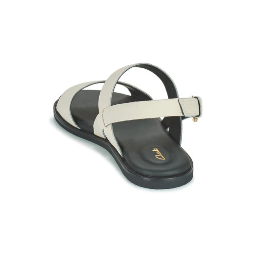 Chaussures Femme Sandales et Nu-pieds Clarks KARSEA STRAP Blanc – Image 5