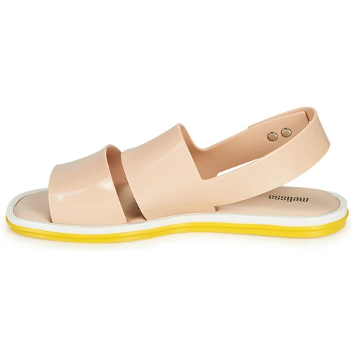 Chaussures Femme Sandales et Nu-pieds Melissa CARBON Beige / Jaune – Image 4
