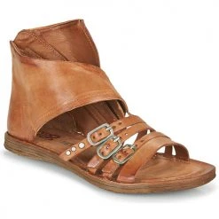 Chaussures Femme Sandales et Nu-pieds Airstep / A.S.98 RAMOS HIGH Camel