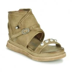 Chaussures Femme Sandales et Nu-pieds Airstep / A.S.98 LAGOS Kaki