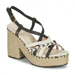 Chaussures Femme Sandales et Nu-pieds Menbur BALMUCCIA Noir / Blanc
