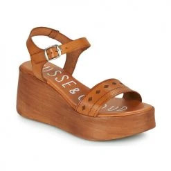 Chaussures Femme Sandales et Nu-pieds Musse & Cloud MILI Cognac