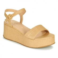 Chaussures Femme Sandales et Nu-pieds Unisa LAIKI Beige