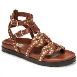 Chaussures Femme Sandales et Nu-pieds Mimmu VITELLO-CUOIO Marron