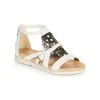 Chaussures Femme Sandales et Nu-pieds Mjus KETTA Blanc / Argent