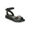 Chaussures Femme Sandales et Nu-pieds Mjus KETTA Noir / Argenté