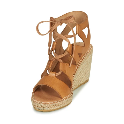 Chaussures Femme Sandales et Nu-pieds Betty London OTANA Camel – Image 3