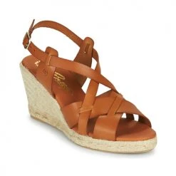 Chaussures Femme Sandales et Nu-pieds Betty London OSAVER Camel