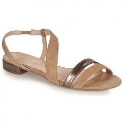 Chaussures Femme Sandales et Nu-pieds Betty London OCOLI Beige