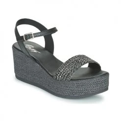 Chaussures Femme Sandales et Nu-pieds Betty London OFINI Noir