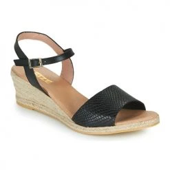 Chaussures Femme Sandales et Nu-pieds So Size OTTECA Noir