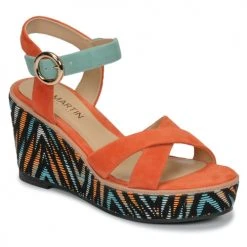 Chaussures Femme Sandales et Nu-pieds JB Martin EMEA Papaye