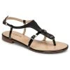 Chaussures Femme Sandales et Nu-pieds JB Martin GAELIA Noir