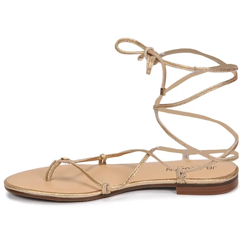 Chaussures Femme Sandales et Nu-pieds JB Martin GERONA Or – Image 4