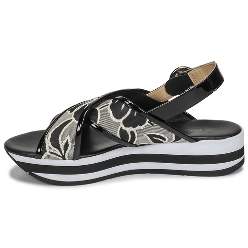 Chaussures Femme Sandales et Nu-pieds JB Martin ILANG Noir – Image 4